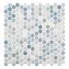Andova Tiles ANDOVA TILES Pixie 0.75" x 0.75" Glass Mosaic Wall & Floor Tile ANDPIX227